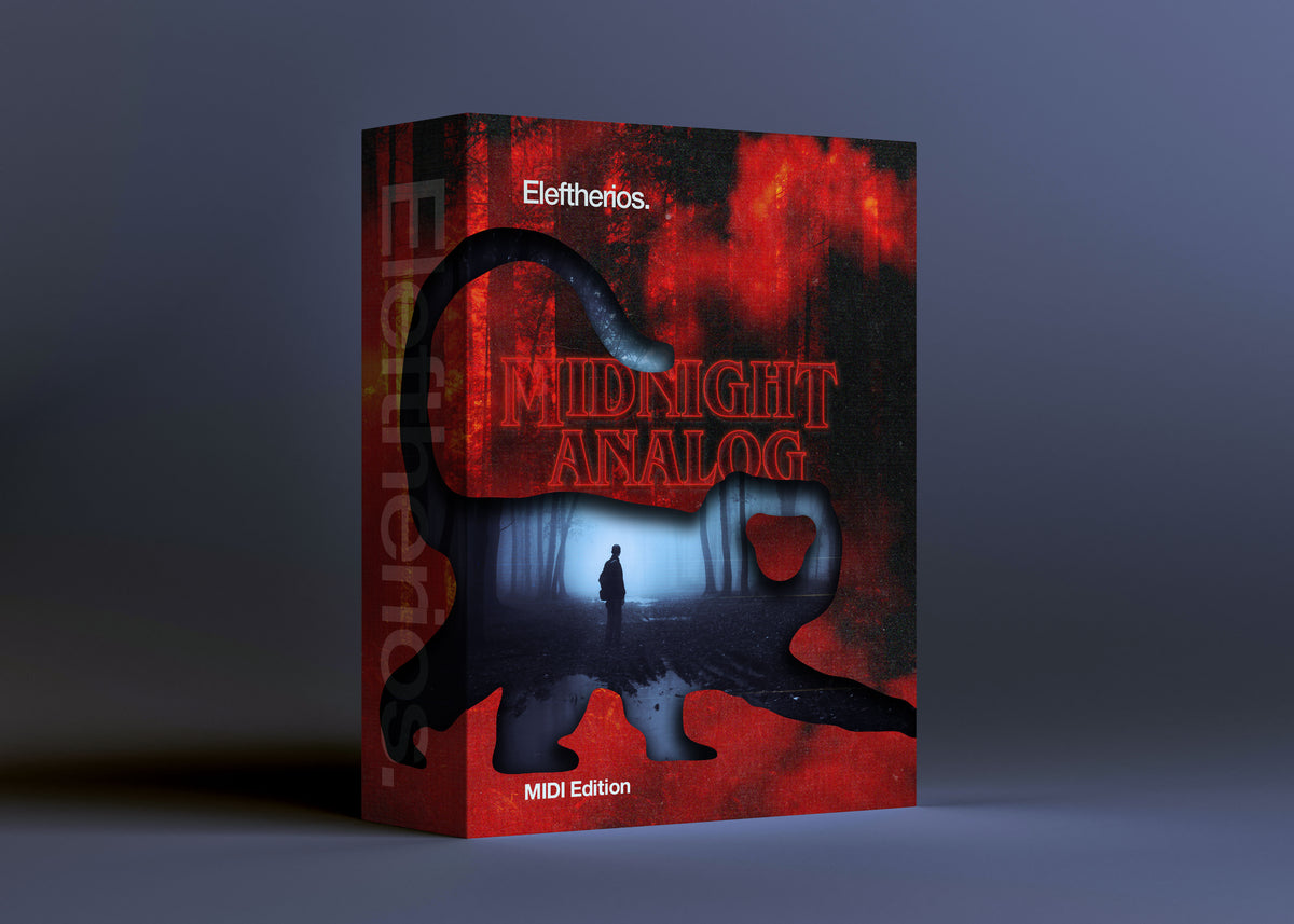 Midnight Analog MIDI Edition – 80s Synthwave & Cinematic MIDI Pack by Eleftherios Audio